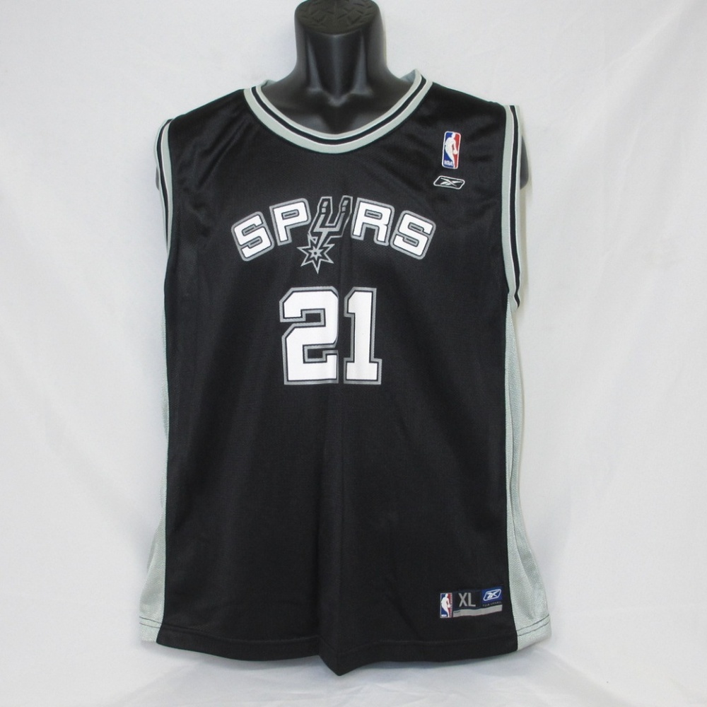 Reebok NBA San Antonio Spurs Tim Duncan Jersey Yth